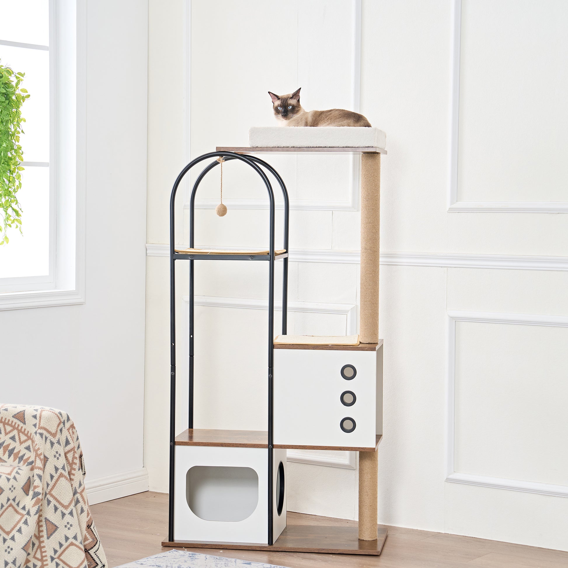 cat climbing frame, - linilee