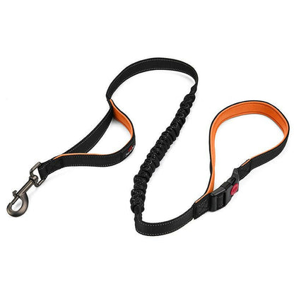 Medium And Large Dog Leash Double Handle. - linilee