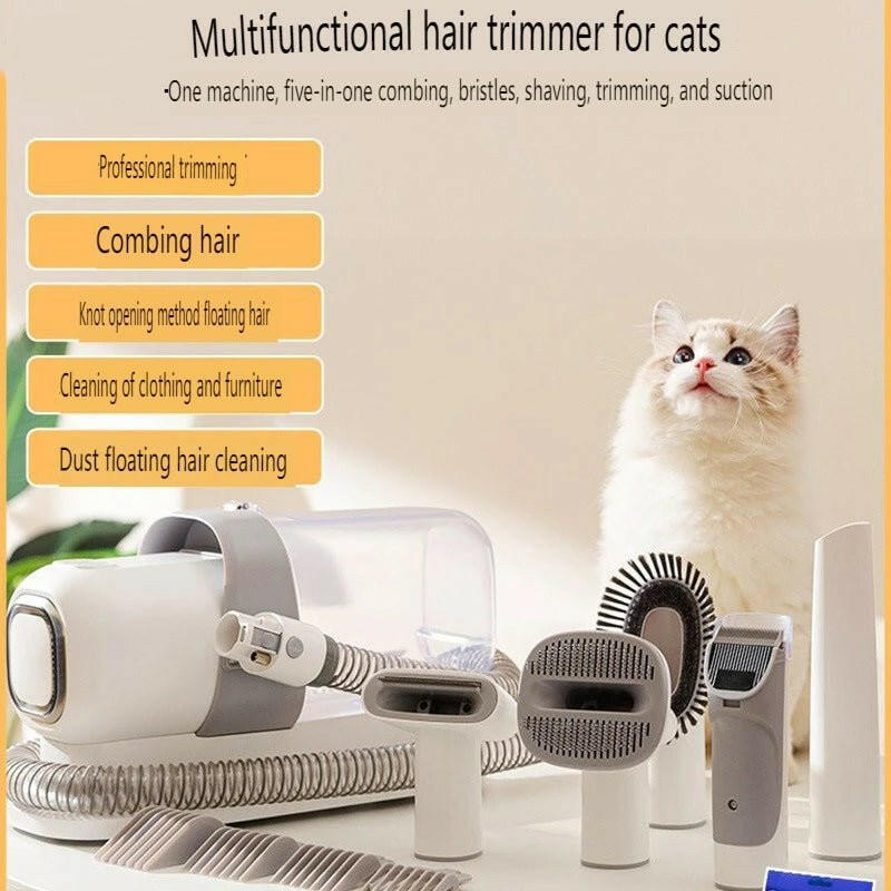 Cat Grooming Vacuum Grooming Kit. - linilee