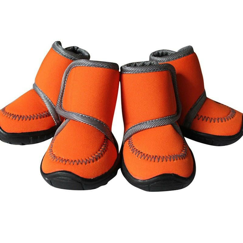 Set Waterproof Winter Pet Dog Shoes. - linilee