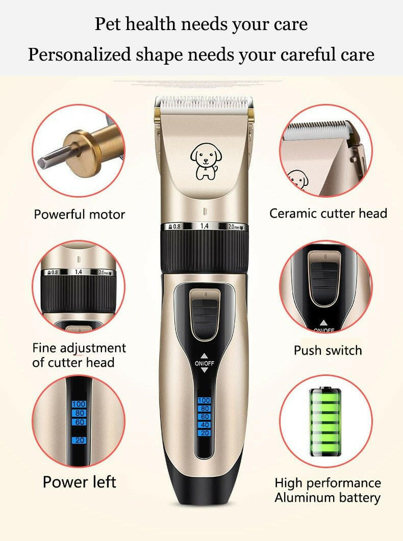 Pets Hair Trimmer dog hair trimmer - linilee