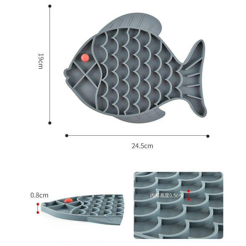 Fish Shape Silicone Bowl. - linilee