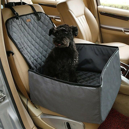 Mat Blanket Foldable Pet Dog Car Carrier Basket. Safety Single Seat Bag - linilee