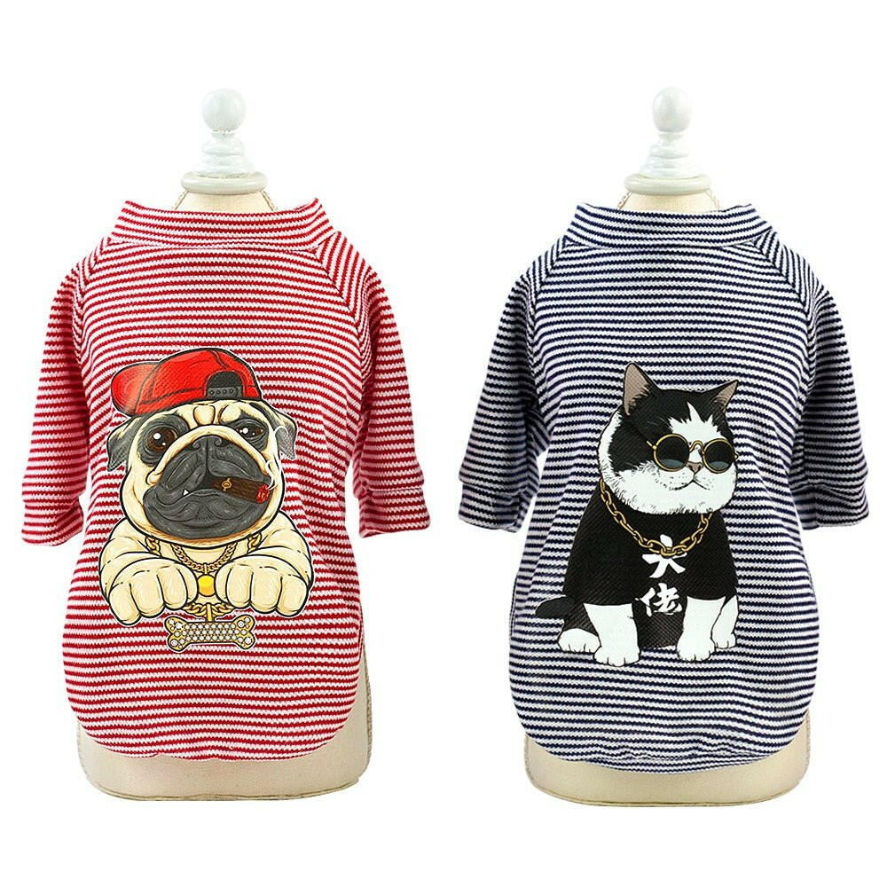 Cotton Pet Clothes Puppy Shirt Summer Dog Vest T-shirts S-2XL - linilee