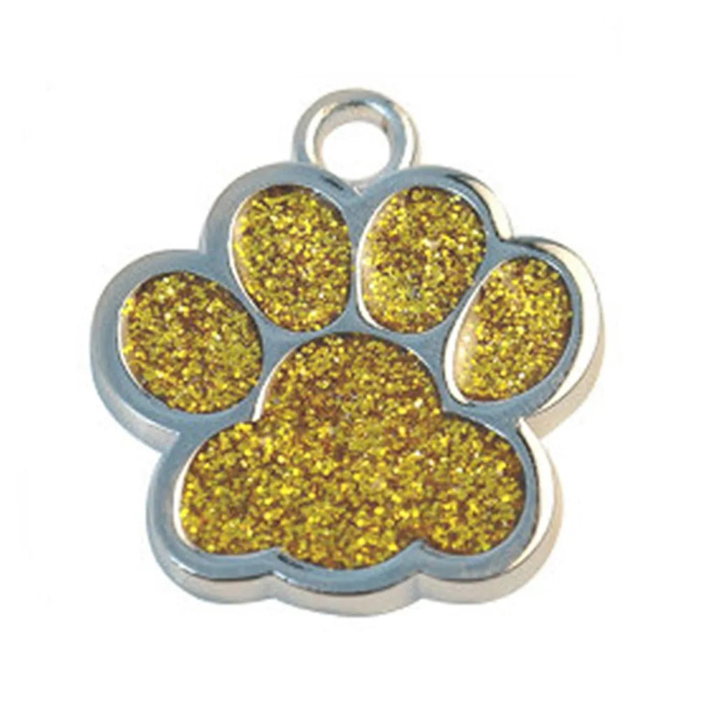 Mini Shine Paw Pet ID Tags - linilee