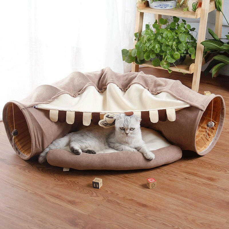 Foldable Cat Tunnel. - linilee