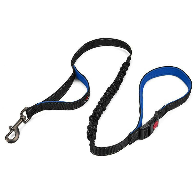 Medium And Large Dog Leash Double Handle. - linilee