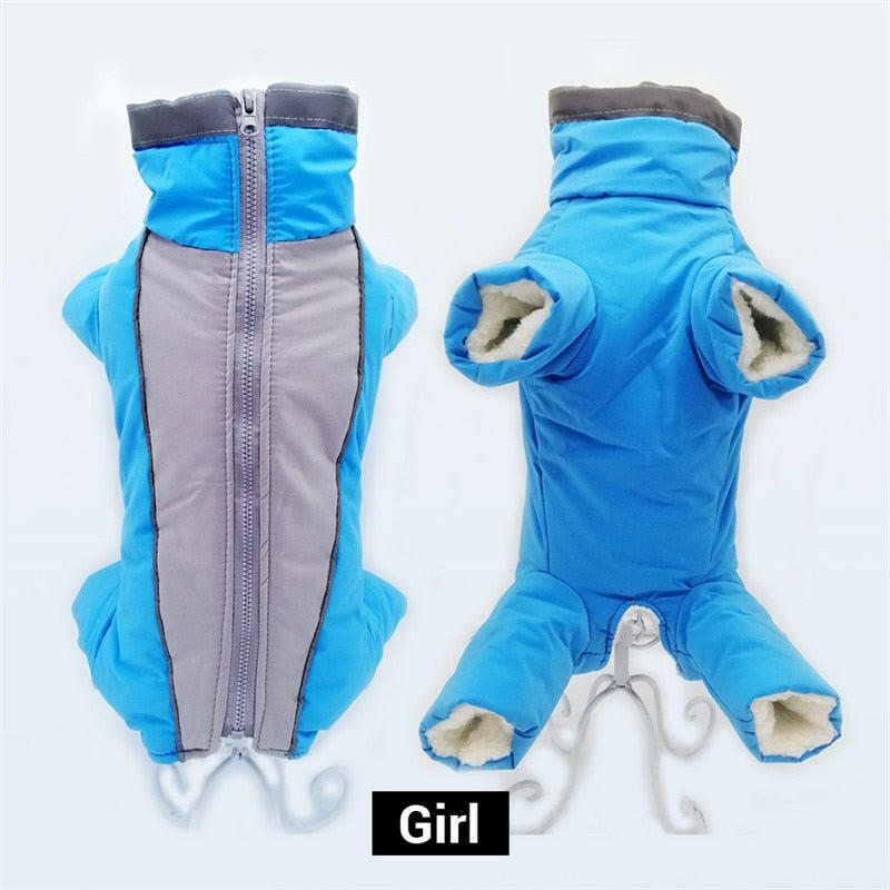 Dog Clothes Winter Overalls for Dogs - linilee