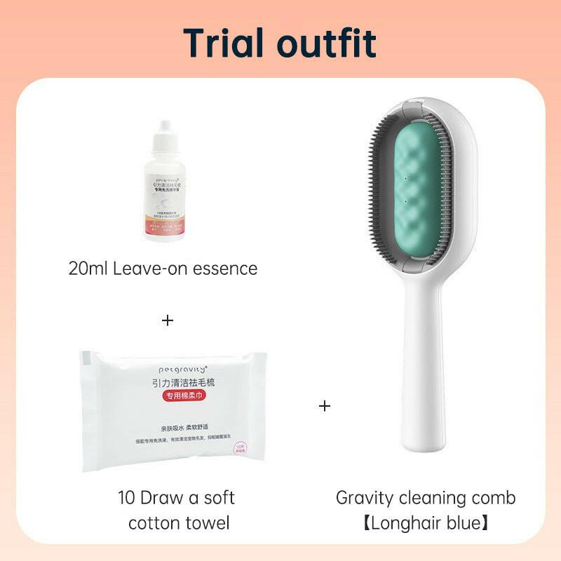 2 In 1 Hair Removal Cleaning Double Side cat Grooming - linilee