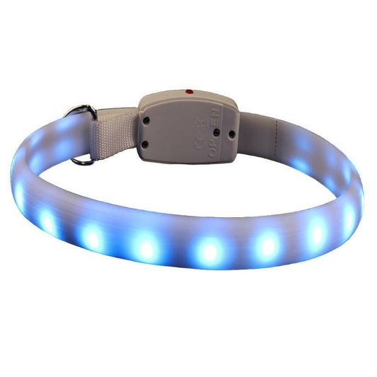 Dog Collar Led Glow Collar Multi-Color. - linilee