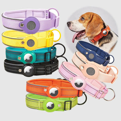 Pet Locator Collar Apple Airtag Dog Collar. - linilee