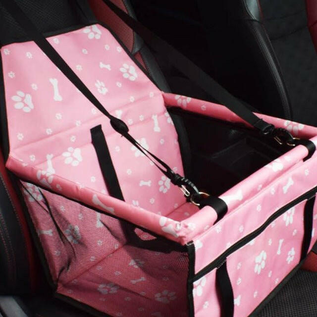 Pet Dog Carrier Car Seat Pad Safe Carry. - linilee