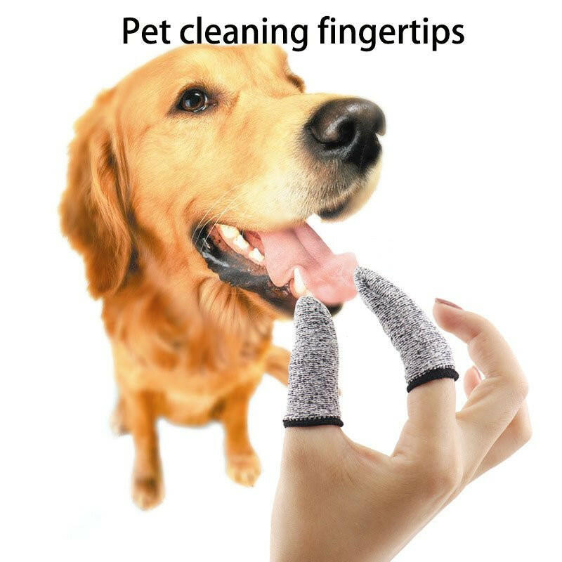 Brushing Finger Cleaning Tools Dog Finger Toothbrush. - linilee