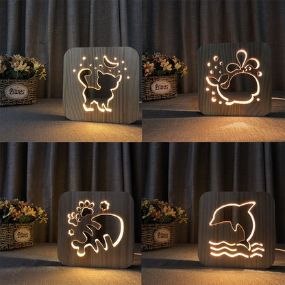 Animal Night Light - linilee