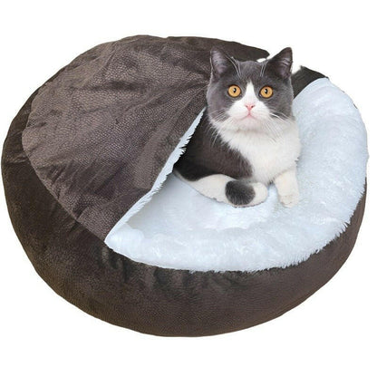 Super Soft Pet Cat Bed Plush. - linilee