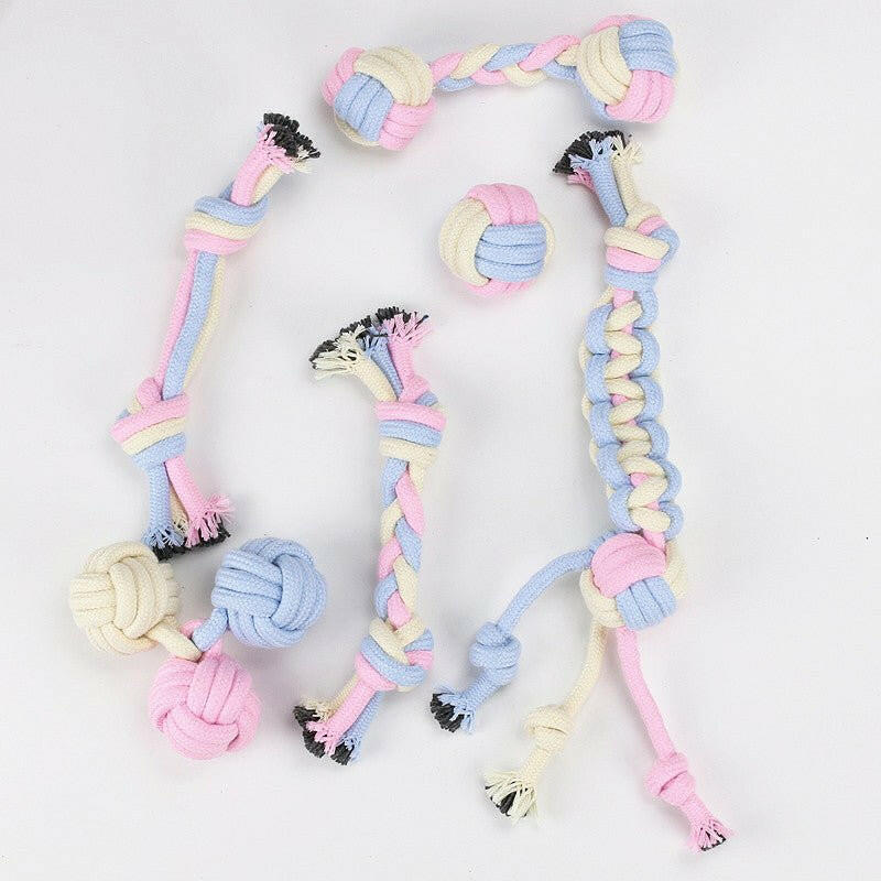 Pet Cotton Knot Toys. - linilee