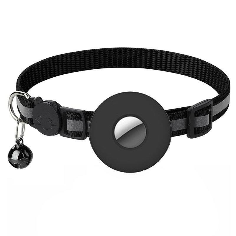 Collar With Bell Airtag Reflective cat collar - linilee