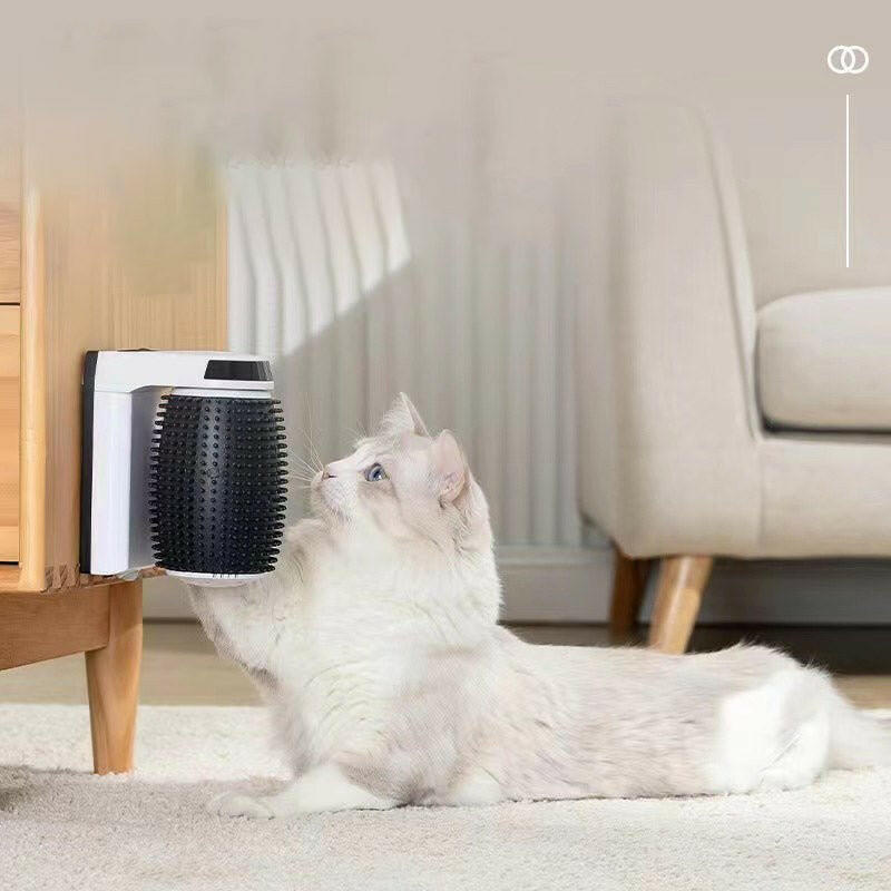 Intelligent Automatic Cat Brush. - linilee