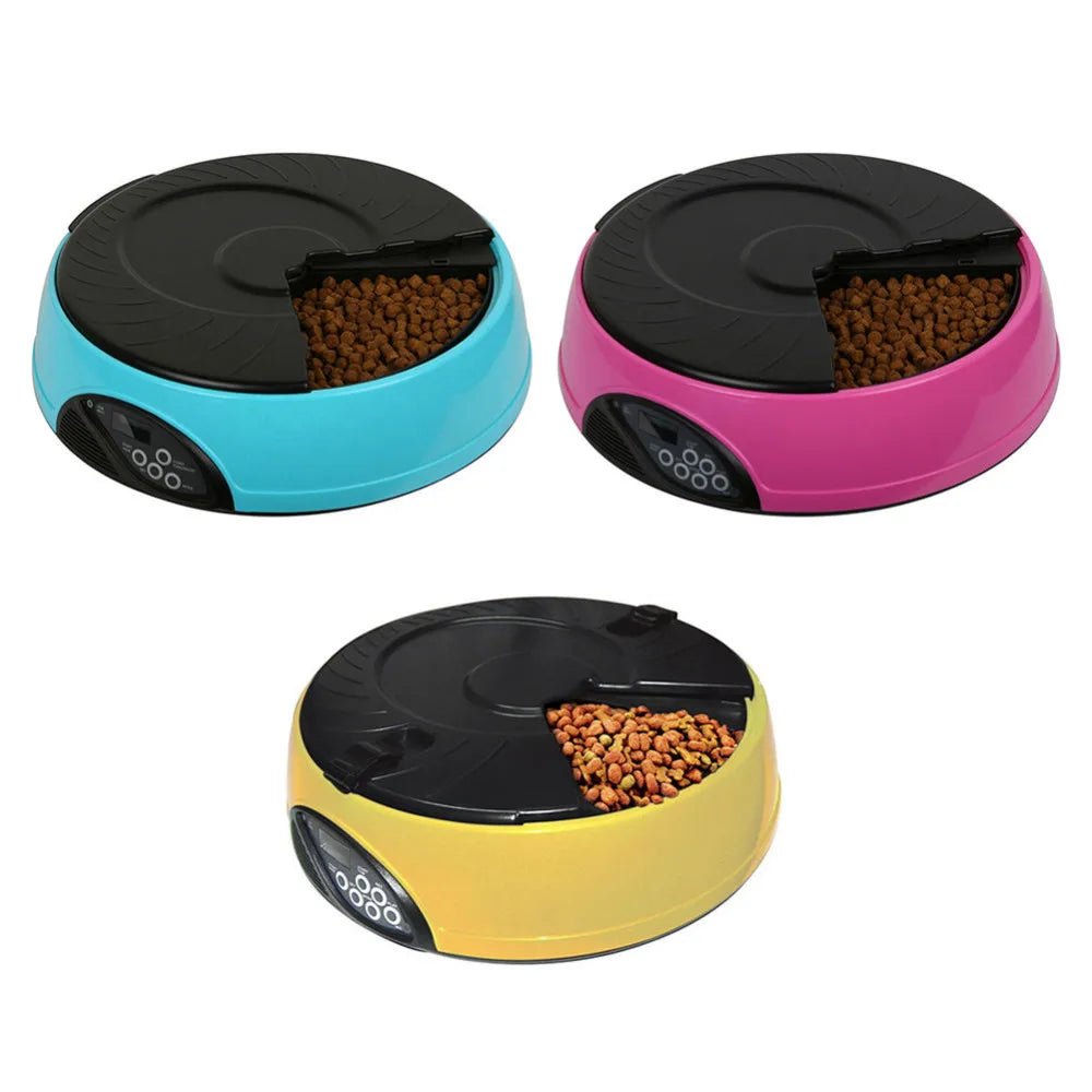 6 Meal Pet automatic feeding machine. - linilee