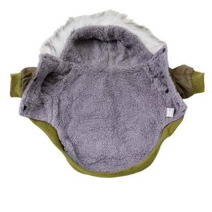 Winter Dog Clothes for Small Dogs Warm Dog Coat Jacket. - linilee