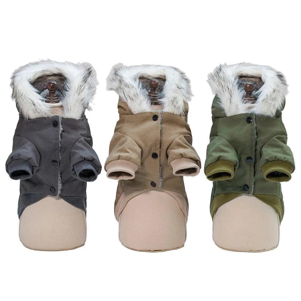 Winter Dog Clothes for Small Dogs Warm Dog Coat Jacket. - linilee