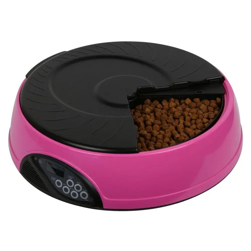 6 Meal Pet automatic feeding machine. - linilee