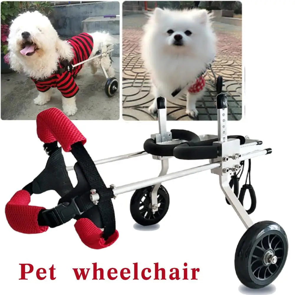 Pet Wheelchair Walk Cart Scooter Pet Dog Wheelchair - linilee