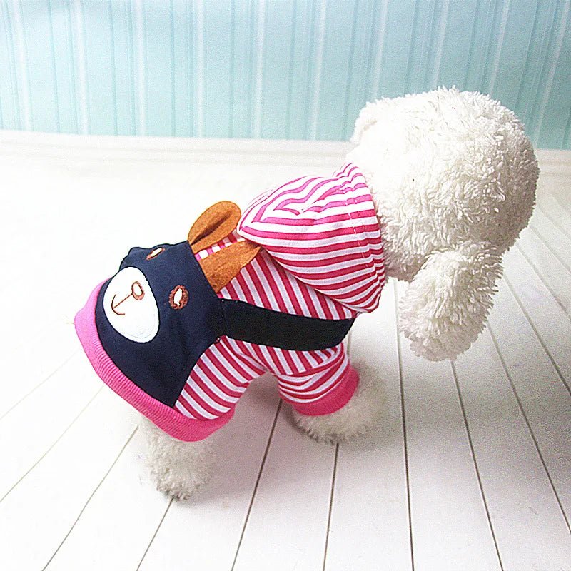 Fashion Striped Pet Dog Clothes. - linilee