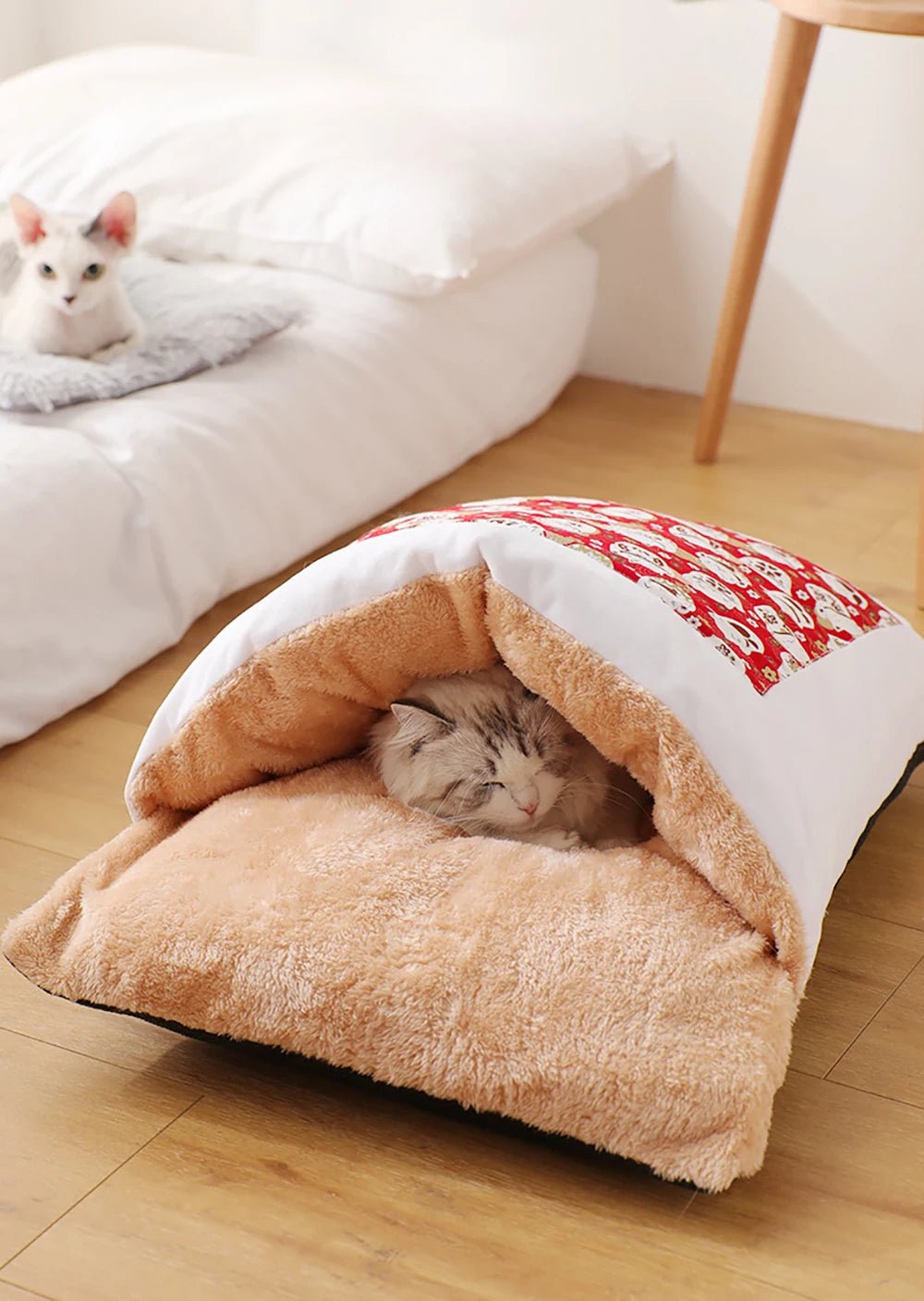 Cat Nest Bed Pet Sleeping. - linilee