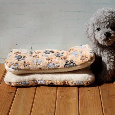 Warm Soft Fleece Pet Mat Travel. - linilee