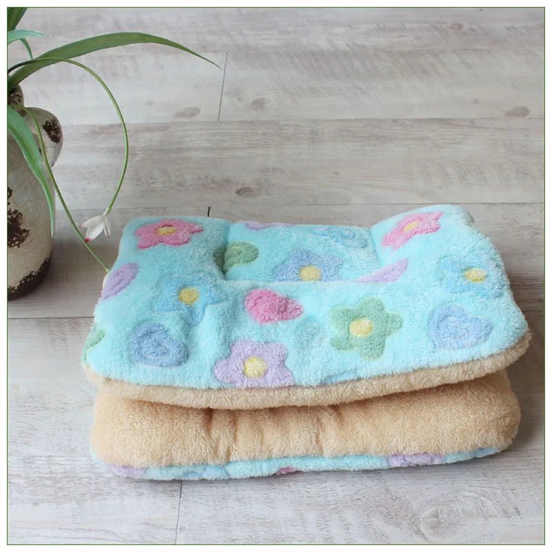 Warm Soft Fleece Pet Mat Travel. - linilee