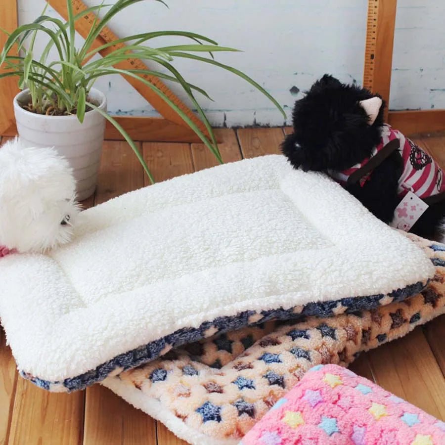 Warm Soft Fleece Pet Mat Travel. - linilee