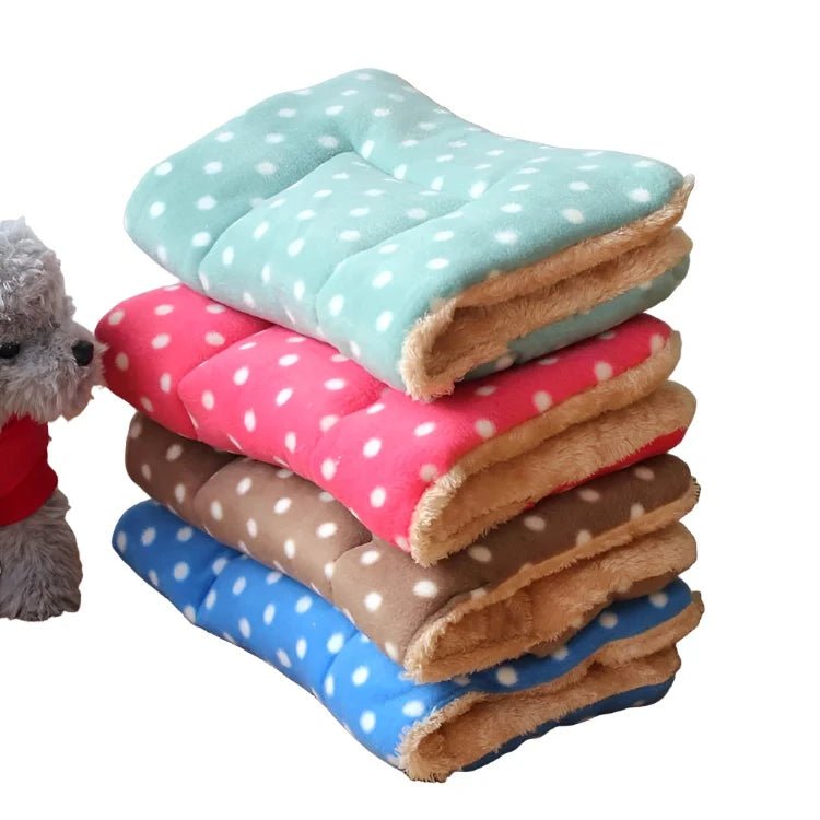 Warm Soft Fleece Pet Mat Travel. - linilee