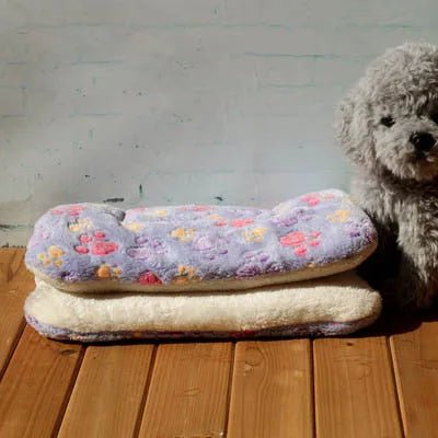 Warm Soft Fleece Pet Mat Travel. - linilee