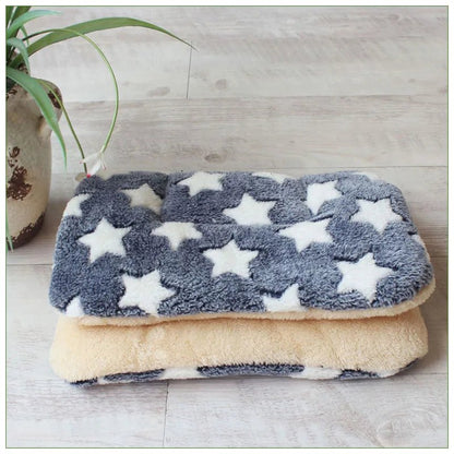 Warm Soft Fleece Pet Mat Travel. - linilee