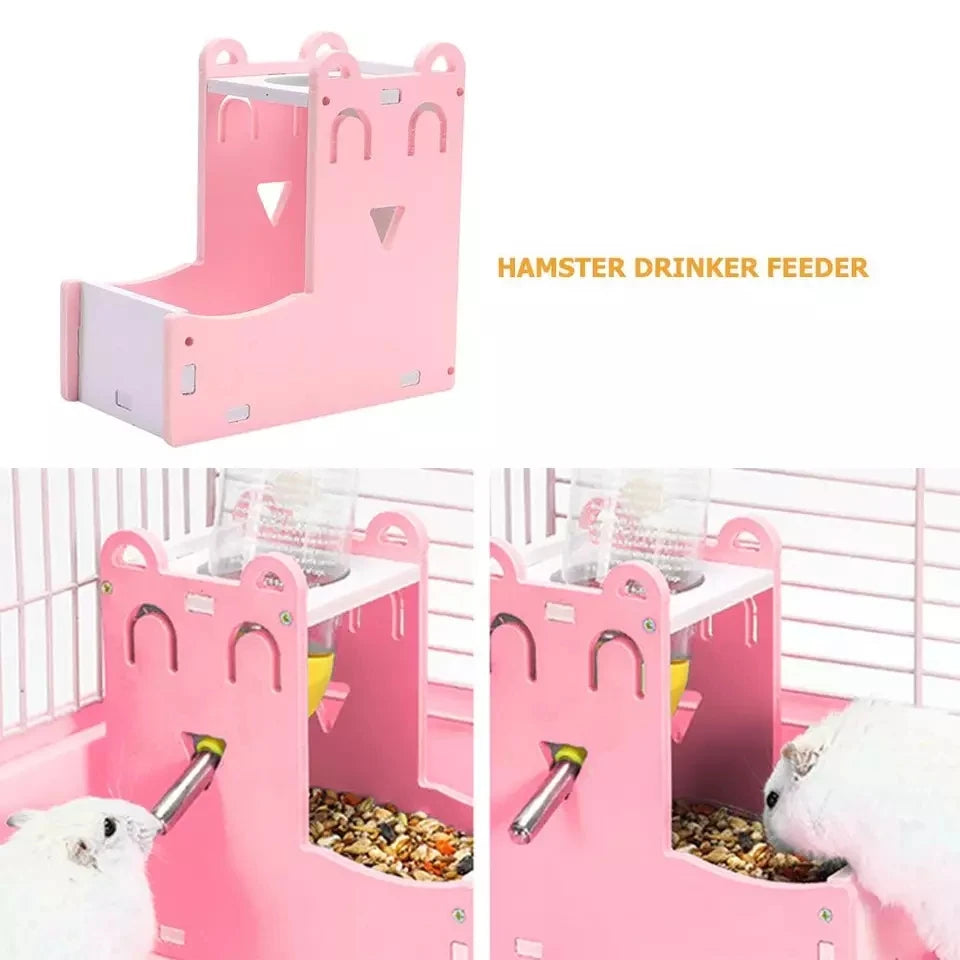 Hamster Automatic Drinker 2 in 1 Feeder - linilee