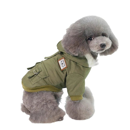 Winter Dog Clothes for Small Dogs Warm Dog Coat Jacket. - linilee