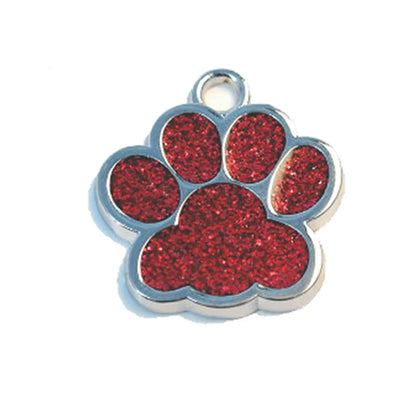 Mini Shine Paw Pet ID Tags - linilee