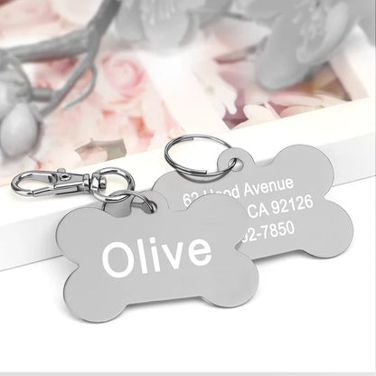 Personalized Dogs Cats ID Tag - linilee