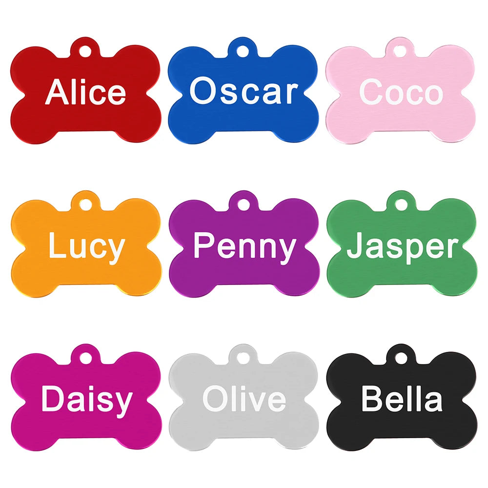 Personalized Dogs Cats ID Tag - linilee