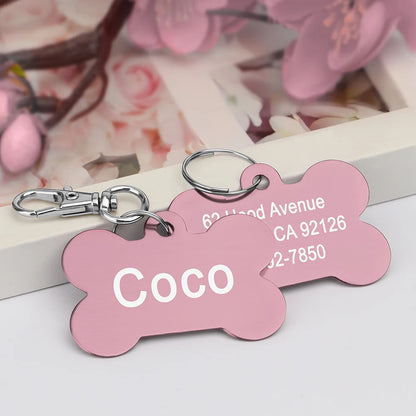 Personalized Dogs Cats ID Tag - linilee