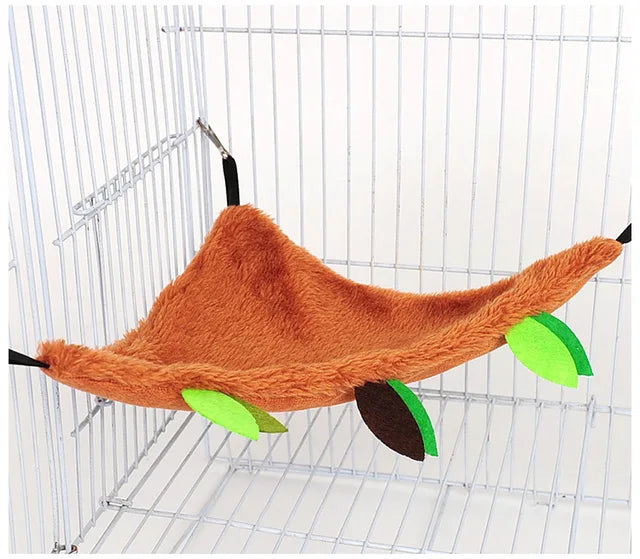 Plush Hammock Hamster Hammock - linilee