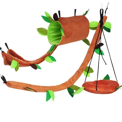 Plush Hammock Hamster Hammock - linilee