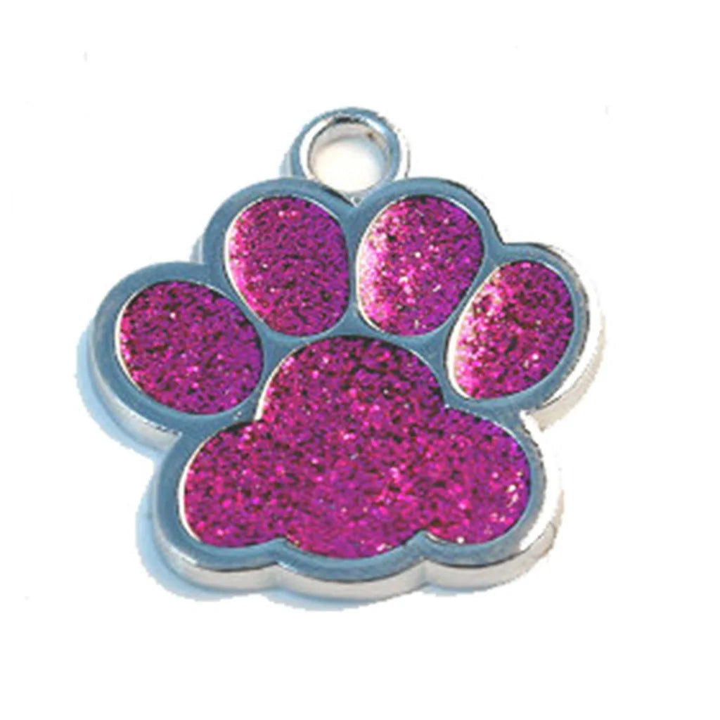 Mini Shine Paw Pet ID Tags - linilee