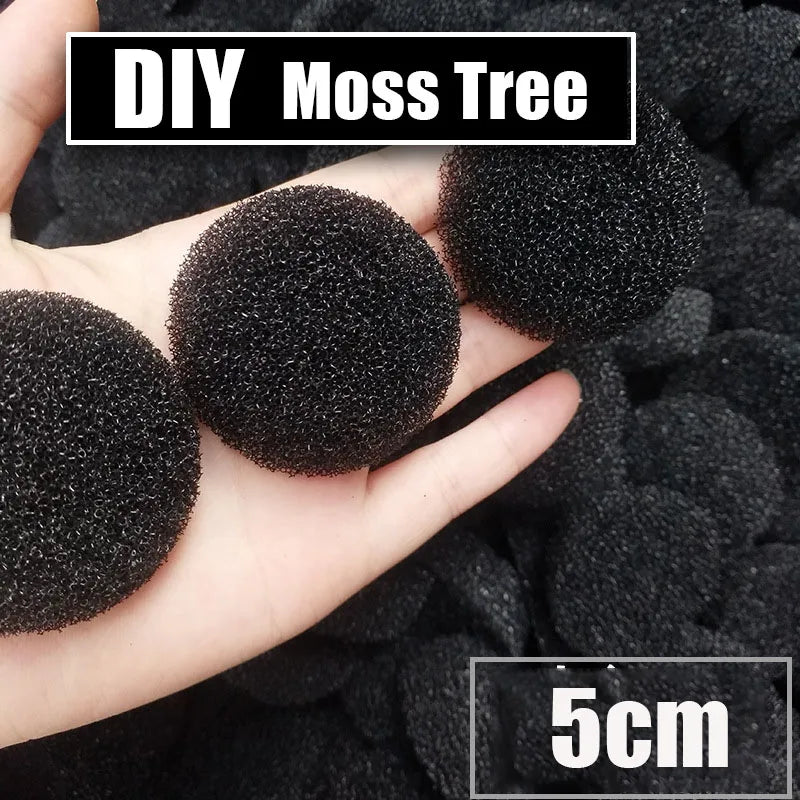 Aquarium Moss Tree Sponge Stainless Steel - linilee