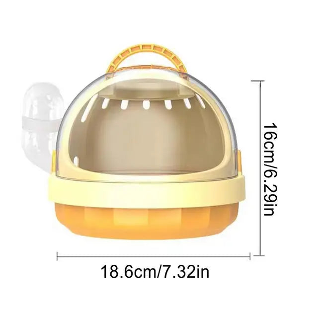 Small Pet Carrier with Water Feeder - linilee