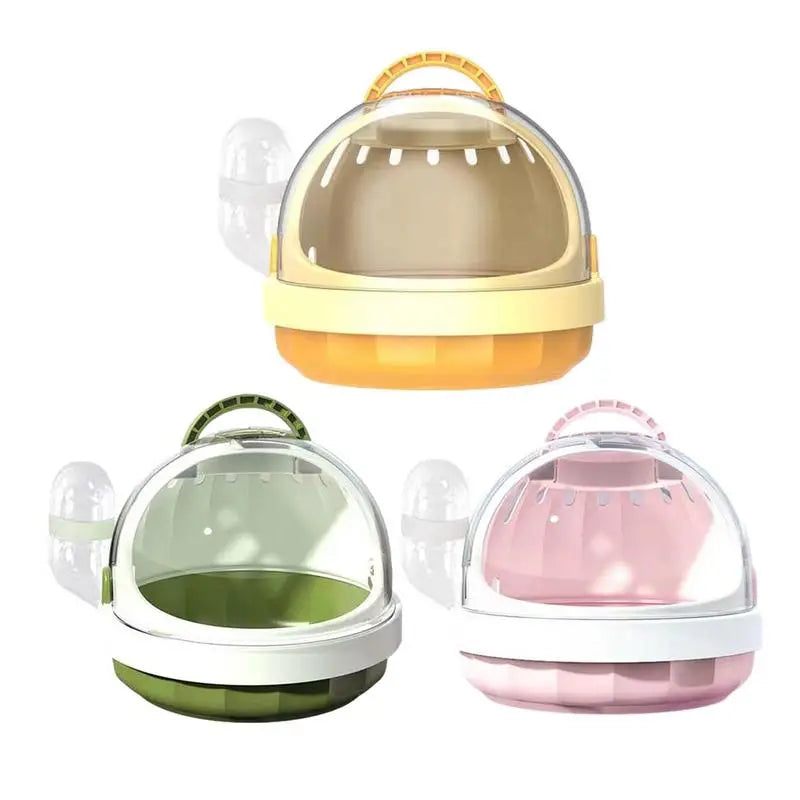 Small Pet Carrier with Water Feeder - linilee