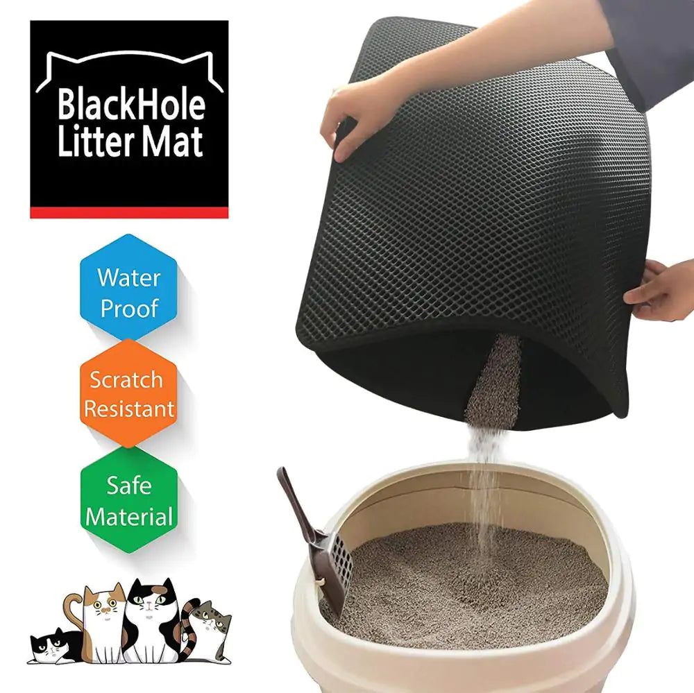 Waterproof and Non-slip Cat Litter Mat - linilee