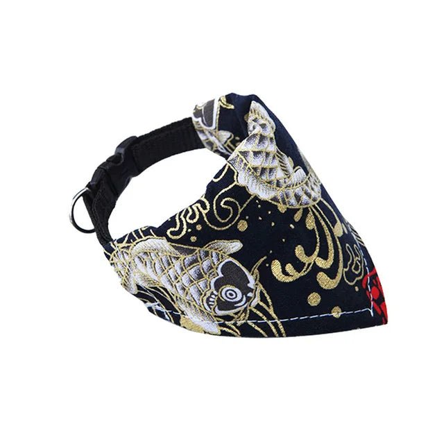 pawstrip 6 Patterns Dog Collar Bandana Adjustable. - linilee