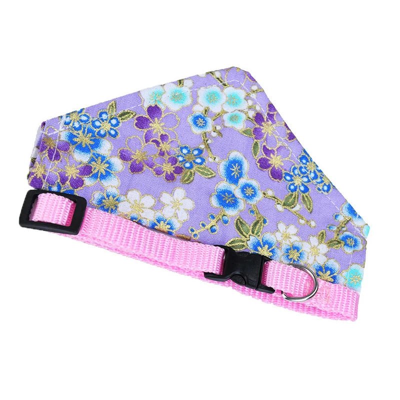 pawstrip 6 Patterns Dog Collar Bandana Adjustable. - linilee